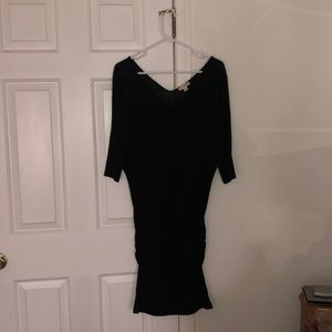 Black Rouched Dress